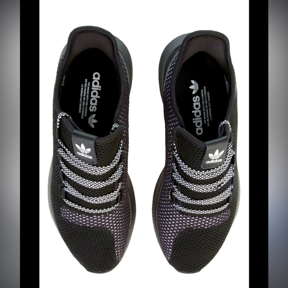 Adidas tubular shadow core black sneakers running shoes​​​​